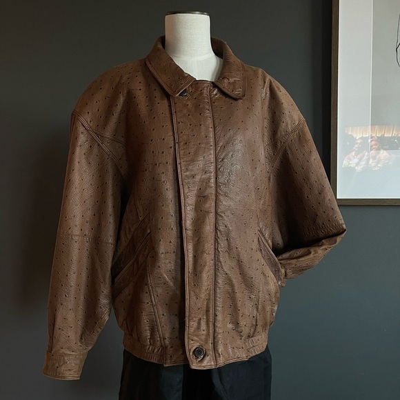 Pelle Pelle Brown Bomber Jacket - Picture 1 of 12